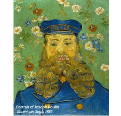 Forbo Flotex Vision Pattern 943 (Van Gogh) Postman фото 2 | FLOORDEALER
